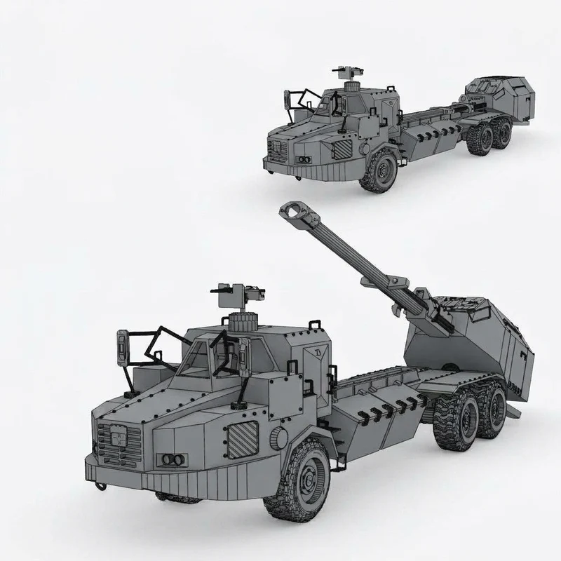 Système d'artillerie automoteur FH-77BW L52 Archer modèle