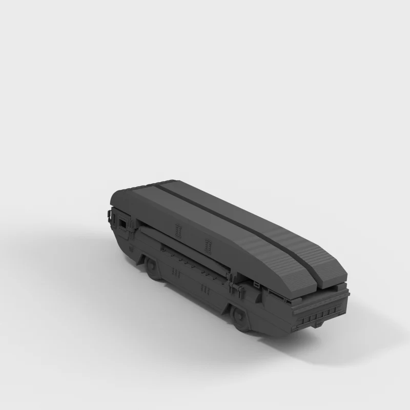 Modèle de pont flottant amphibie M3 pour maquette