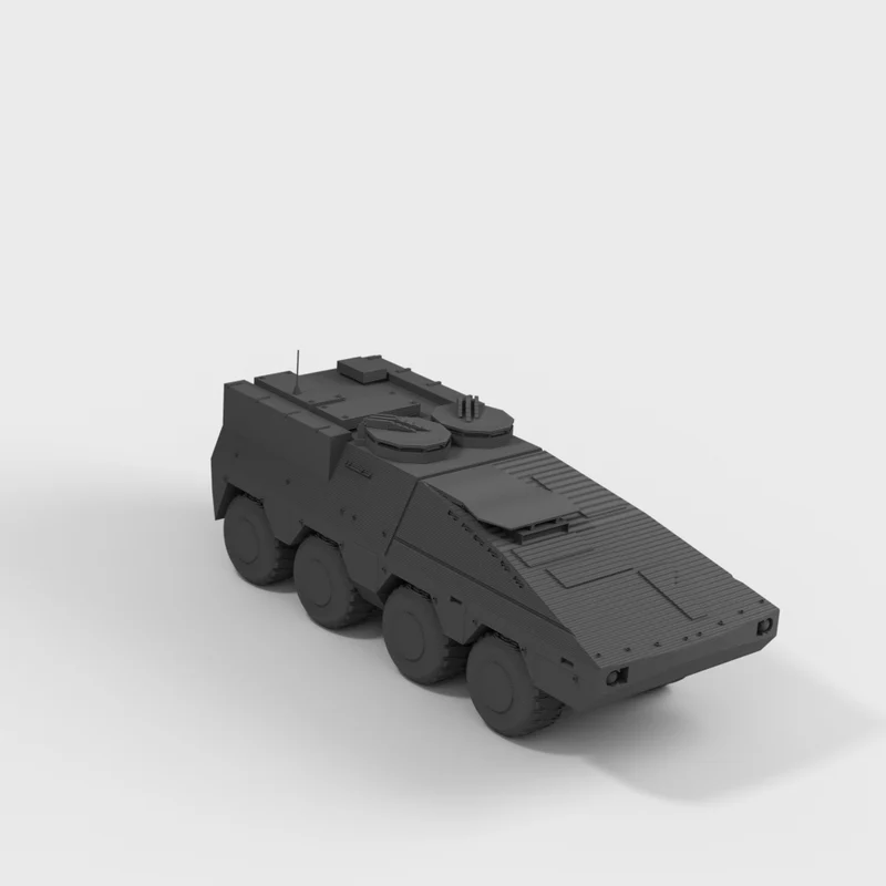 Modèle de véhicule de transport de troupes blindé Bundeswehr GTK Boxer