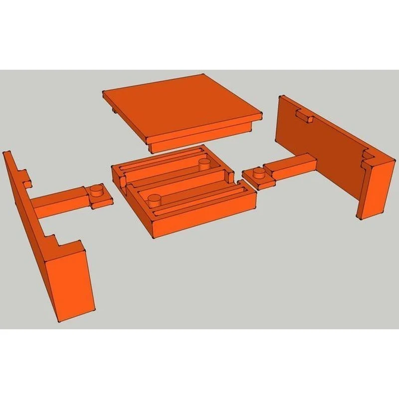 Support mobile ajustable pour grille d'aération de voiture
