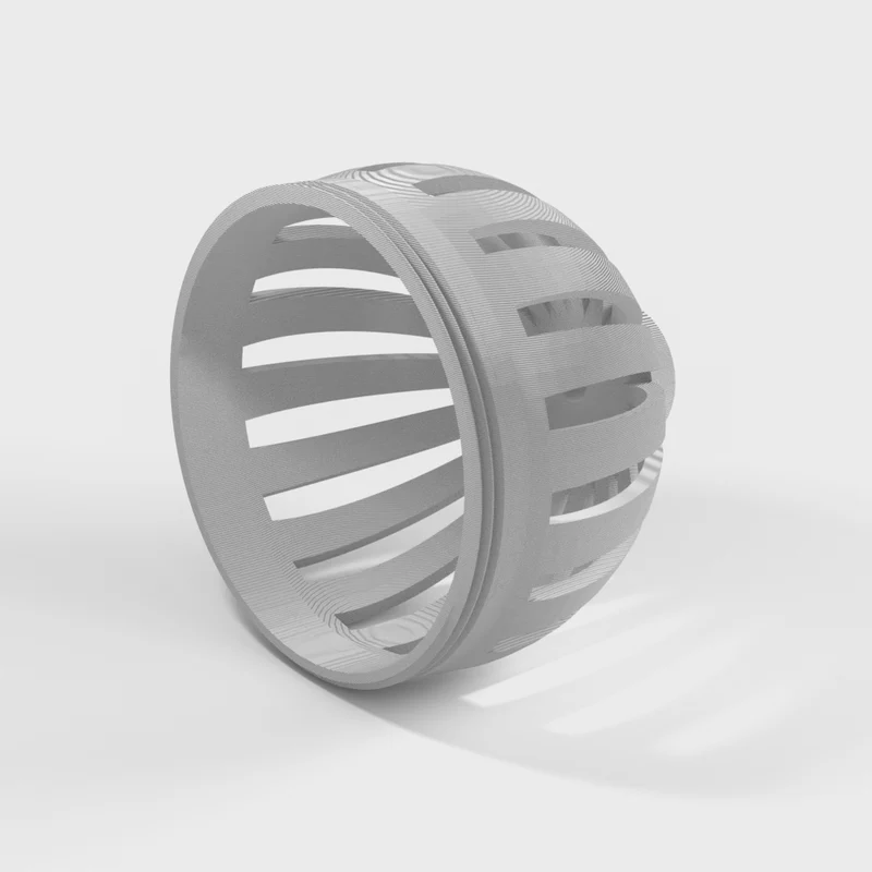 Capsule d'appât liquide avec filetage pratique
