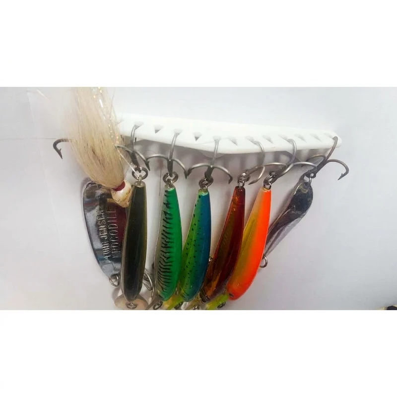 Support et support pratique pour leurres de pêche
