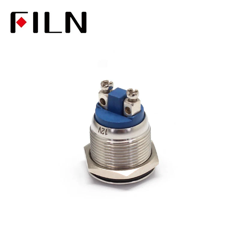 19mm 110v LED Metal Signal Indicator Light