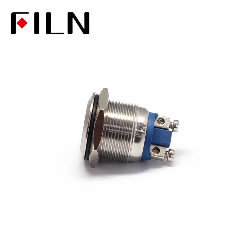 19mm 110v LED Metal Signal Indicator Light