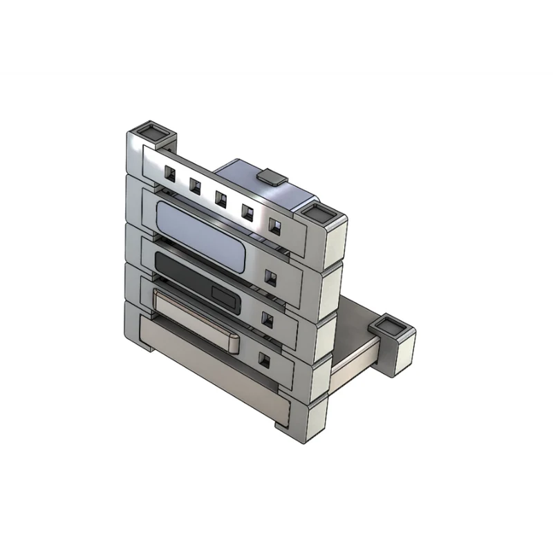 Mini rack modulaire pour réseaux UniFi