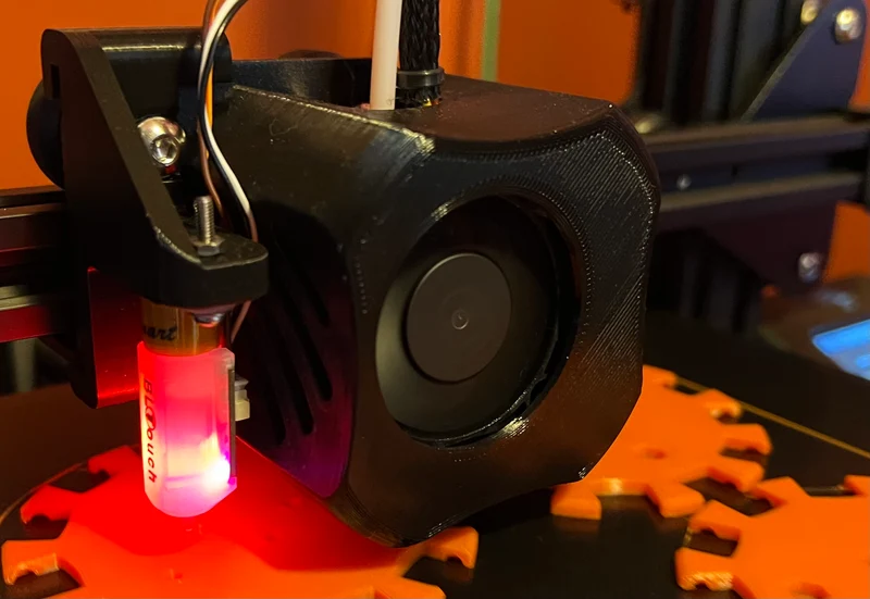 Couvercle de ventilateur silencieux pour Creality Ender 3 V2