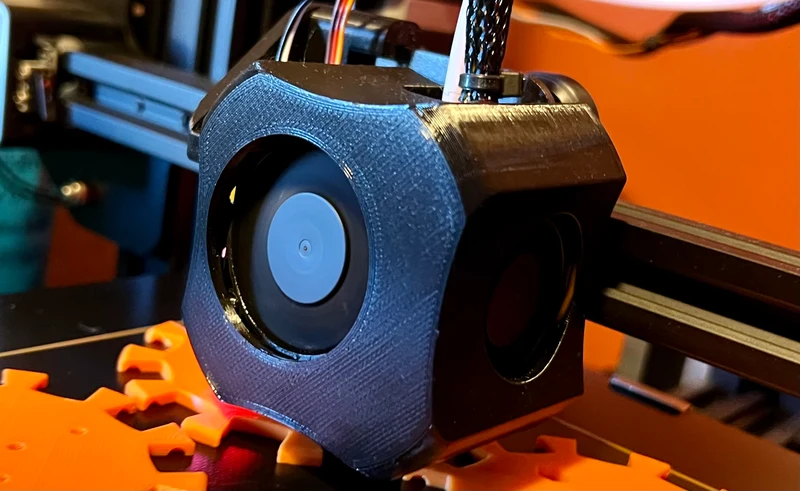 Couvercle de ventilateur silencieux pour Creality Ender 3 V2