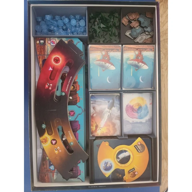 Insert pour le jeu de société SETI avec extension