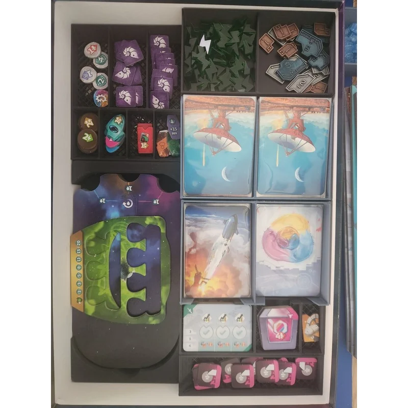 Insert pour le jeu de société SETI avec extension