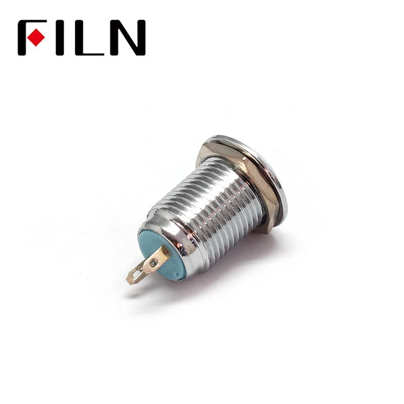 110v good price green led 12mm pilot indicator light lamp