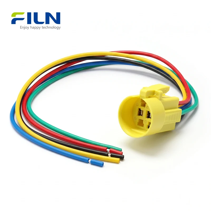 Wire Harness for Push Button Switch 16mm 19mm 22mm Waterproof IP65 Marine Car Horn FILN