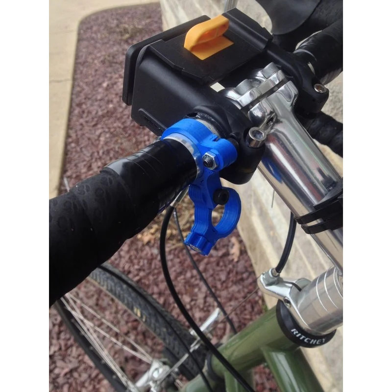 Support de lampe robuste pour montage sur guidon de vélo