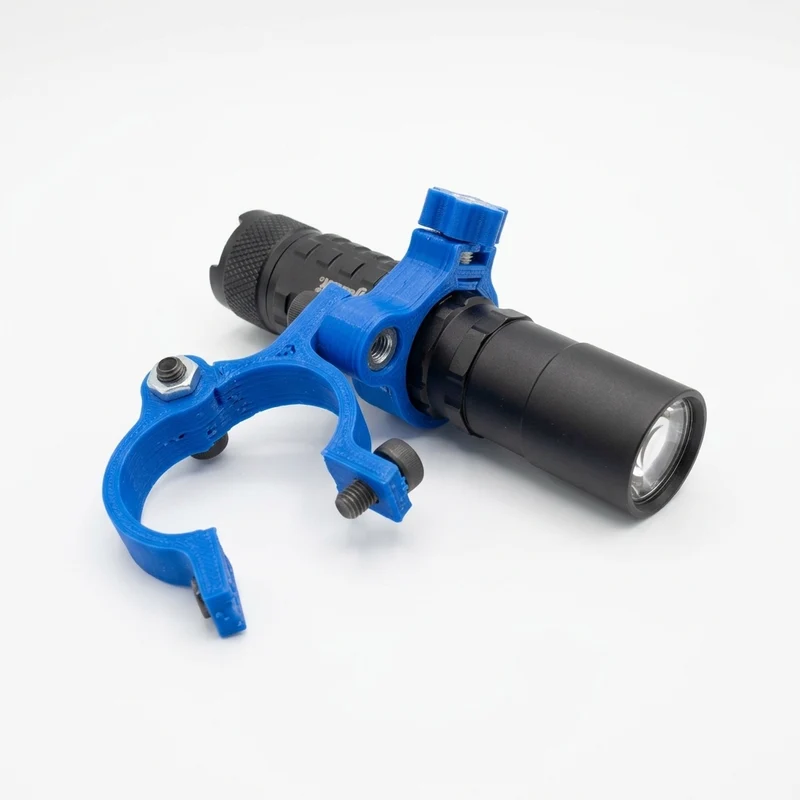 Support de lampe robuste pour montage sur guidon de vélo