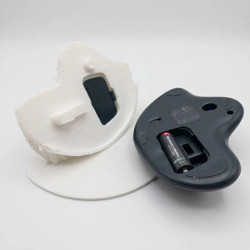 Support incliné ergonomique pour Logitech M570 trackball