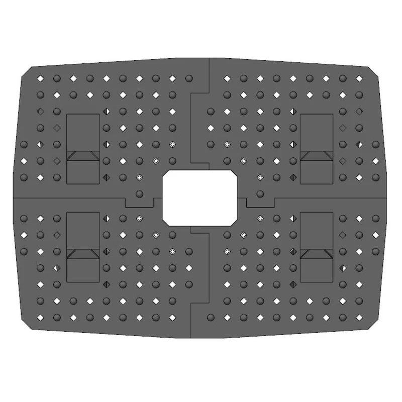 Repose-pieds ergonomique réglable pour votre bureau