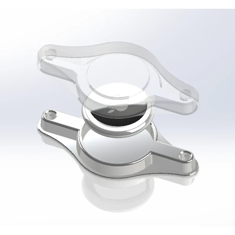 Support AirTag caché pour porte-bidon de vélo