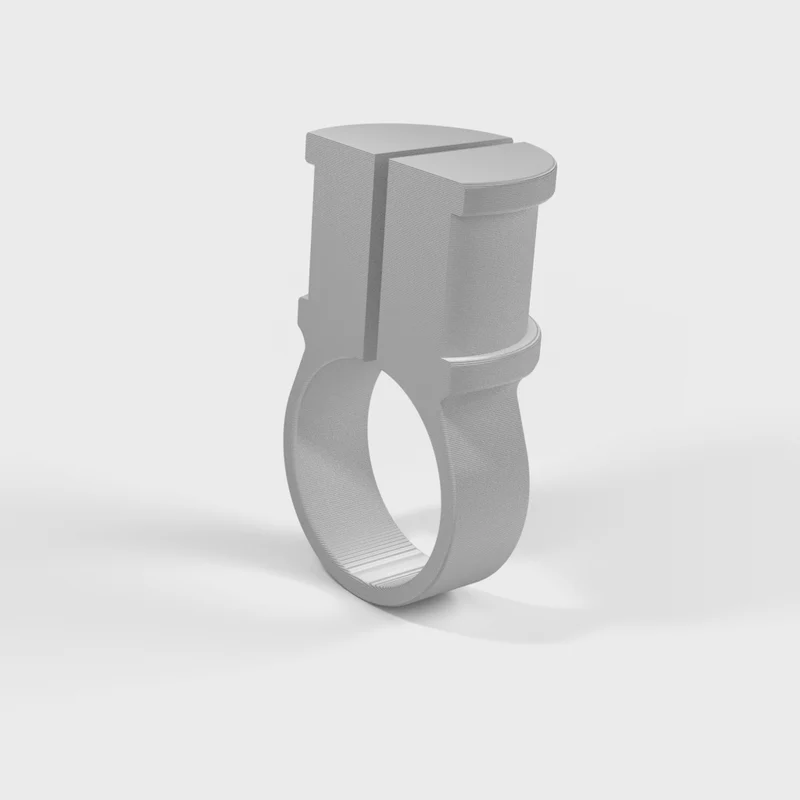 Adaptateur coudé pour sonnette de vélo VTT