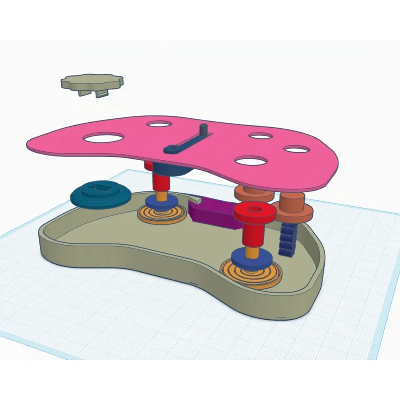 Jouet fidget gamepad avec joystick et boutons