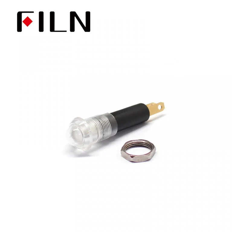 8MM 12V 24V 110V LED Indicator light LED Call Indicator Light