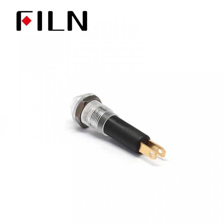 8MM 12V 24V 110V LED Indicator light LED Call Indicator Light