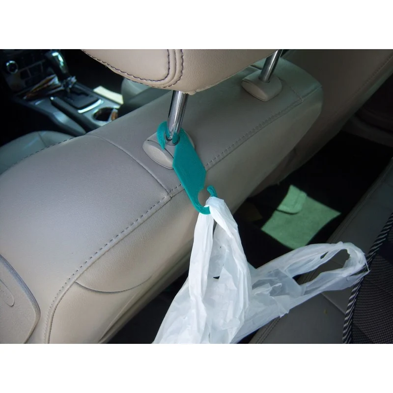 Crochet de siège de voiture pour sacs et sacs poubelles