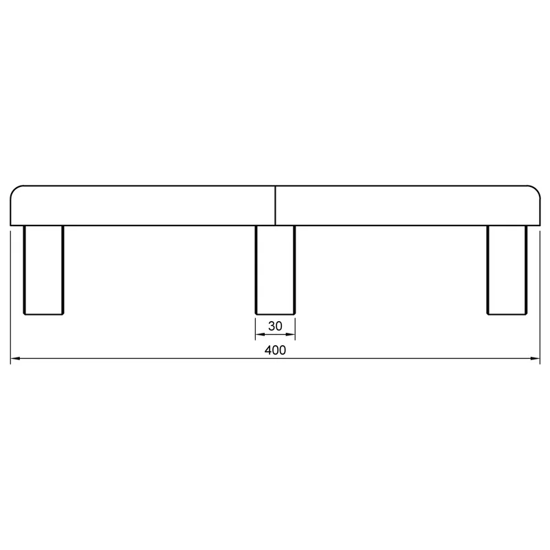 Repose-pieds ergonomique pour bureau et espace de travail