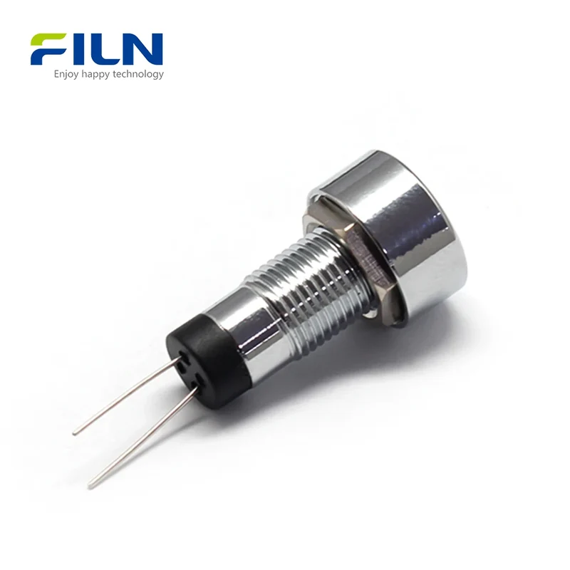 24V Panel Indicator Light | 8mm Waterproof LED IP67 for Industrial Control FILN