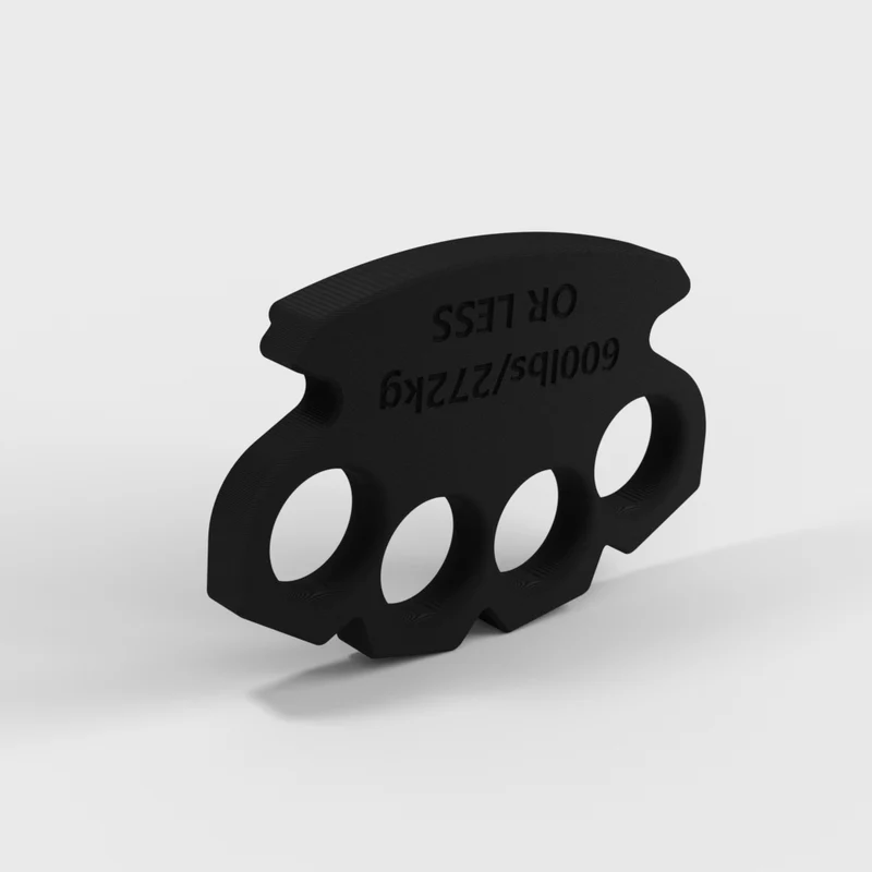 Plaque de béquille robuste pour moto avec design en fer forgé