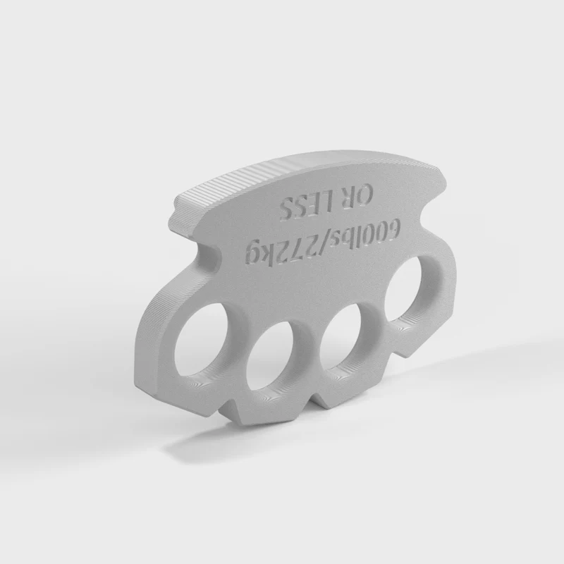 Plaque de béquille robuste pour moto avec design en fer forgé