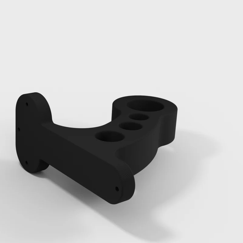 Support mural et support pour casque de moto