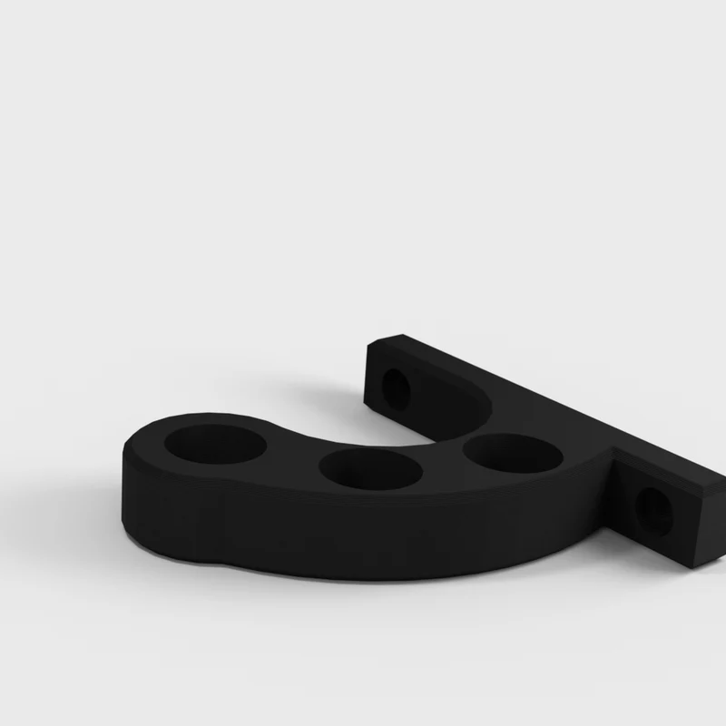 Support mural pour le rangement de casque de moto