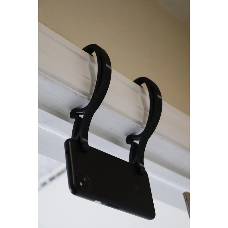 Support de téléphone pour cadre de porte pour l'entraînement au hangboard d'escalade