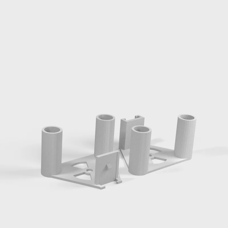 Support de rail tactique pour quatre fusées Nerf
