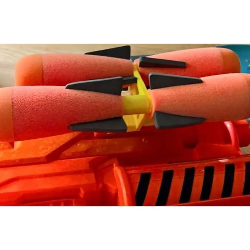 Support de rail tactique pour quatre fusées Nerf