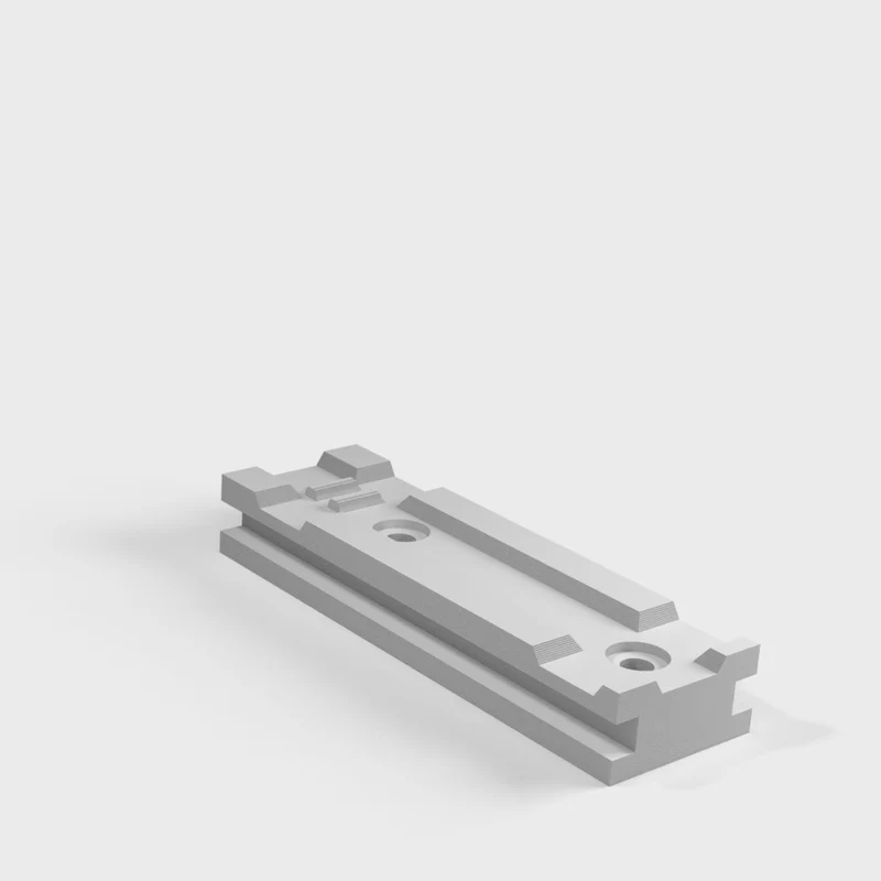 Rail de montage tactique compatible avec Nerf