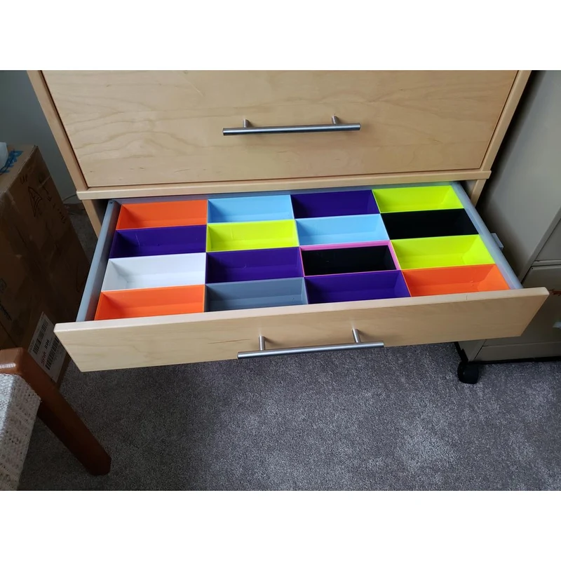 Organisateur de tiroir modulaire pour crayons et articles de bureau