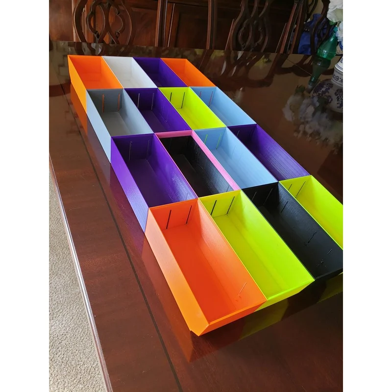 Organisateur de tiroir modulaire pour crayons et articles de bureau