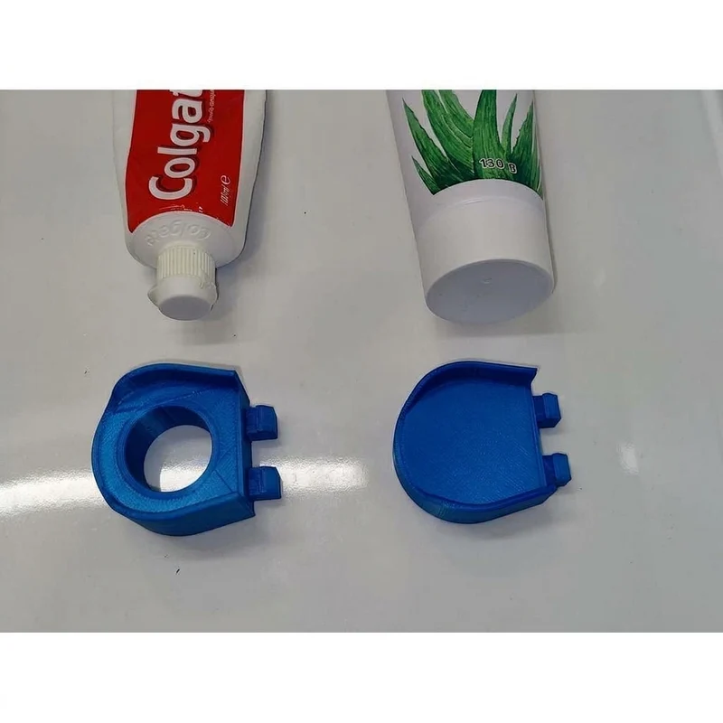 Support fonctionnel pour brosses à dents et dentifrice