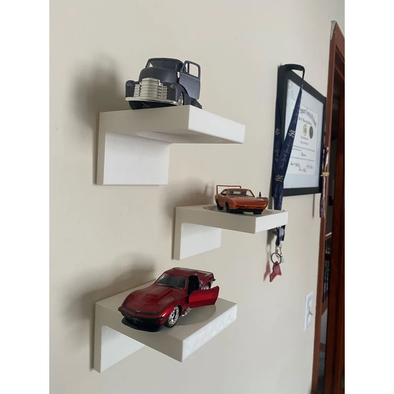 Étagère murale flottante pour petites plantes et pots