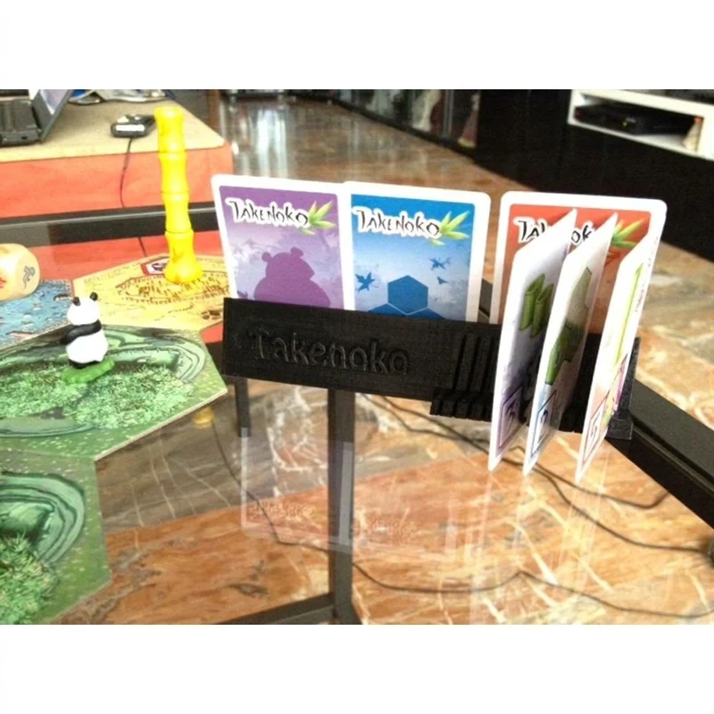 Porte-cartes pour les cartes de mission du jeu de société Takenoko