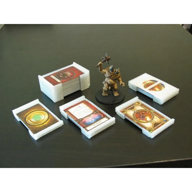Porte-cartes empilable pour jeux de société et rangement