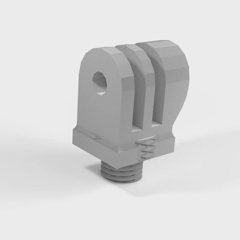 Support GoPro pour montage de rétroviseur de moto