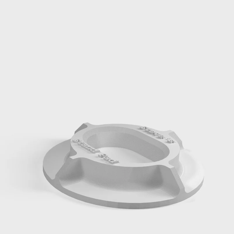 Plaque de support pour moto pour un stationnement stable