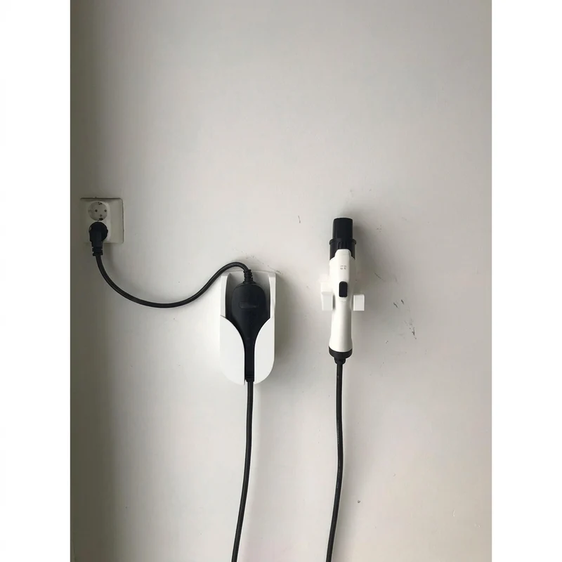 Support mural universel pour chargeur de voiture électrique et câble