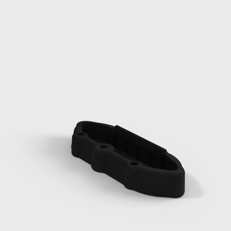 Prises d'escalade pour hangboard fixées avec des vis à bois