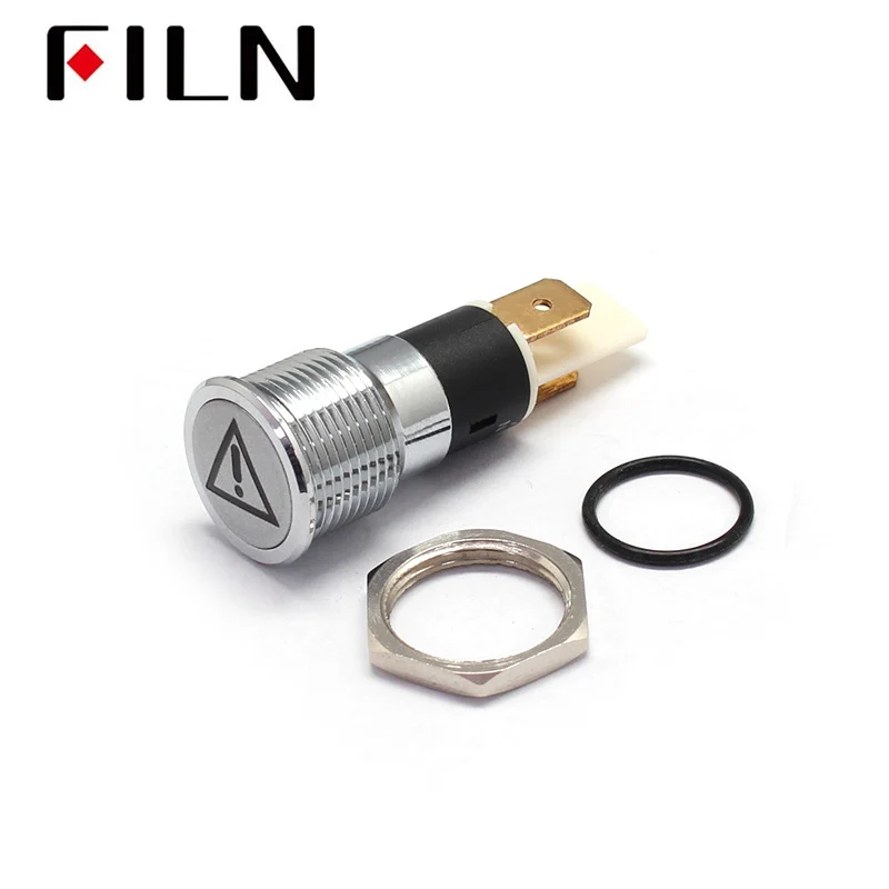 16mm Waterproof indicator light Car indicator lamp light IP67