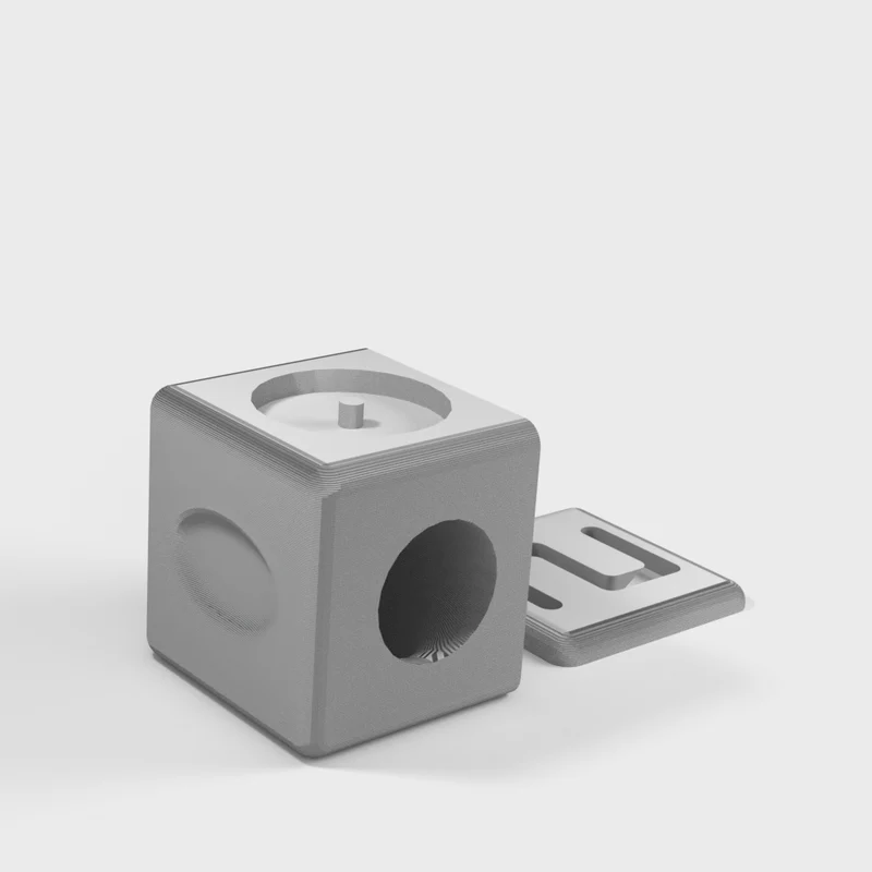 Cube fidget compact avec fonctions tactiles