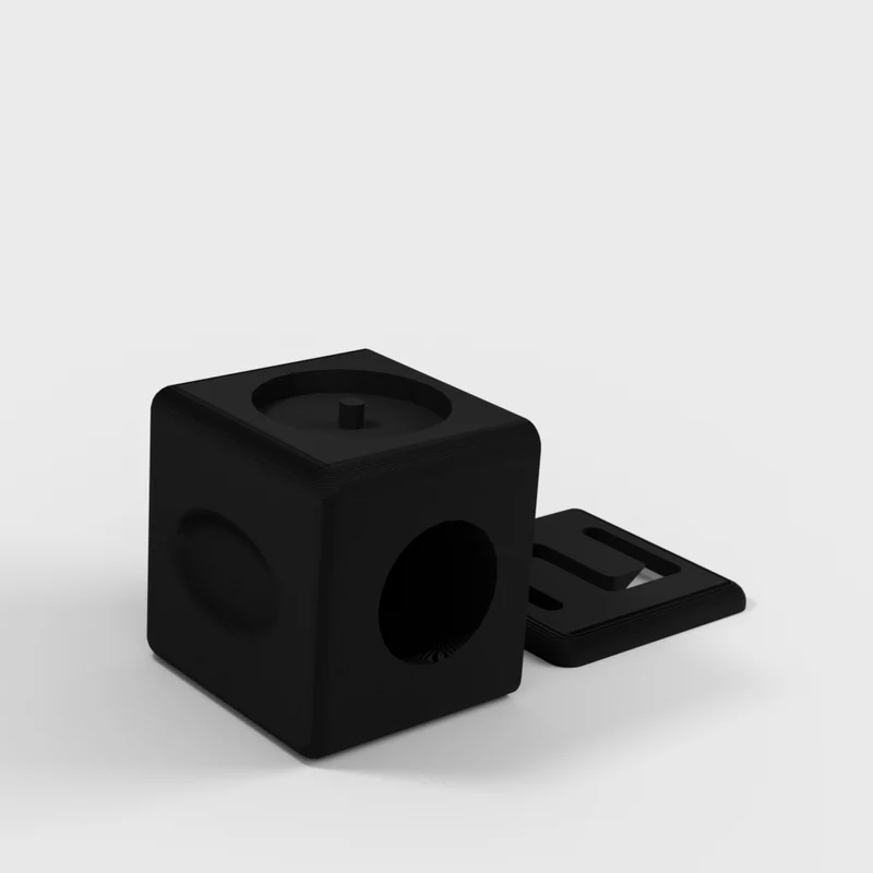 Cube fidget compact avec fonctions tactiles