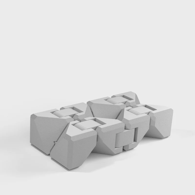 Jouet fidget cube infinity compact pour la concentration