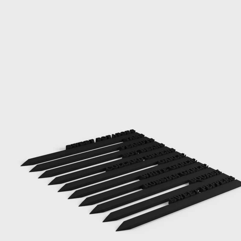 Ensemble d'étiquettes de jardinage pour le jardin et les pots